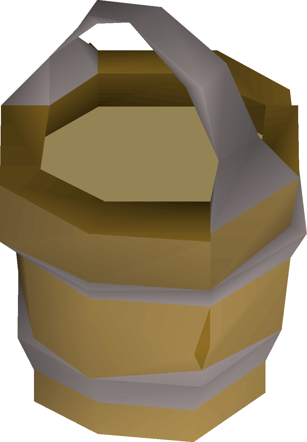 Collect buckets of sand from Sandstone Quarry.