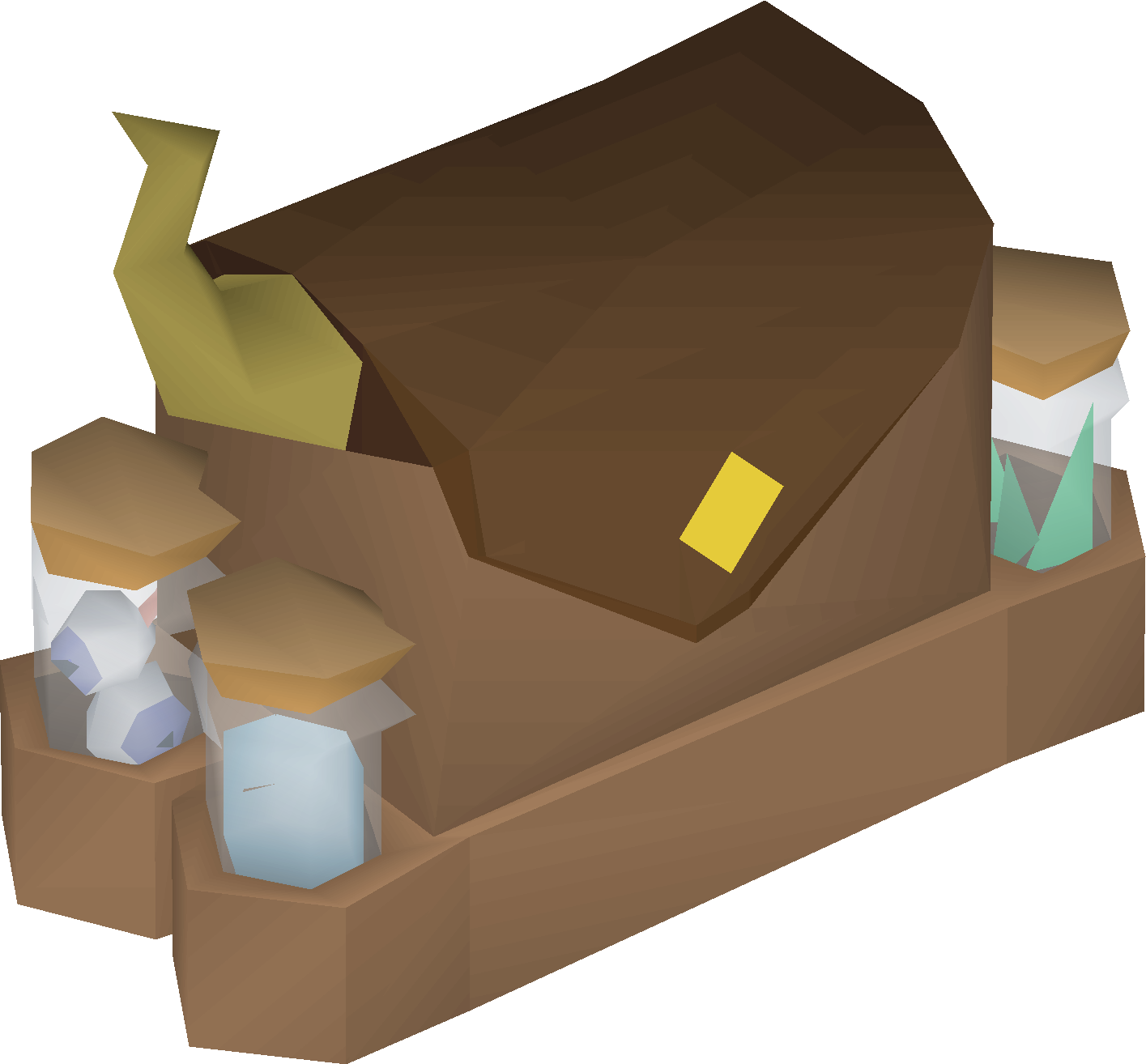 Unlock the Reagent Pouch.