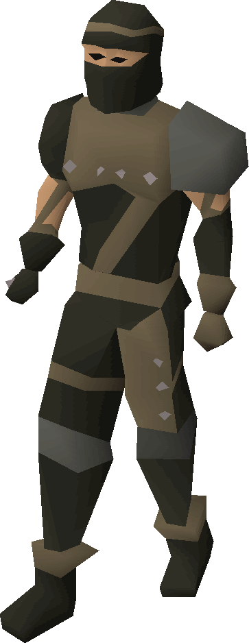 Complete the Rogue Outfit (50-80 Thieving).