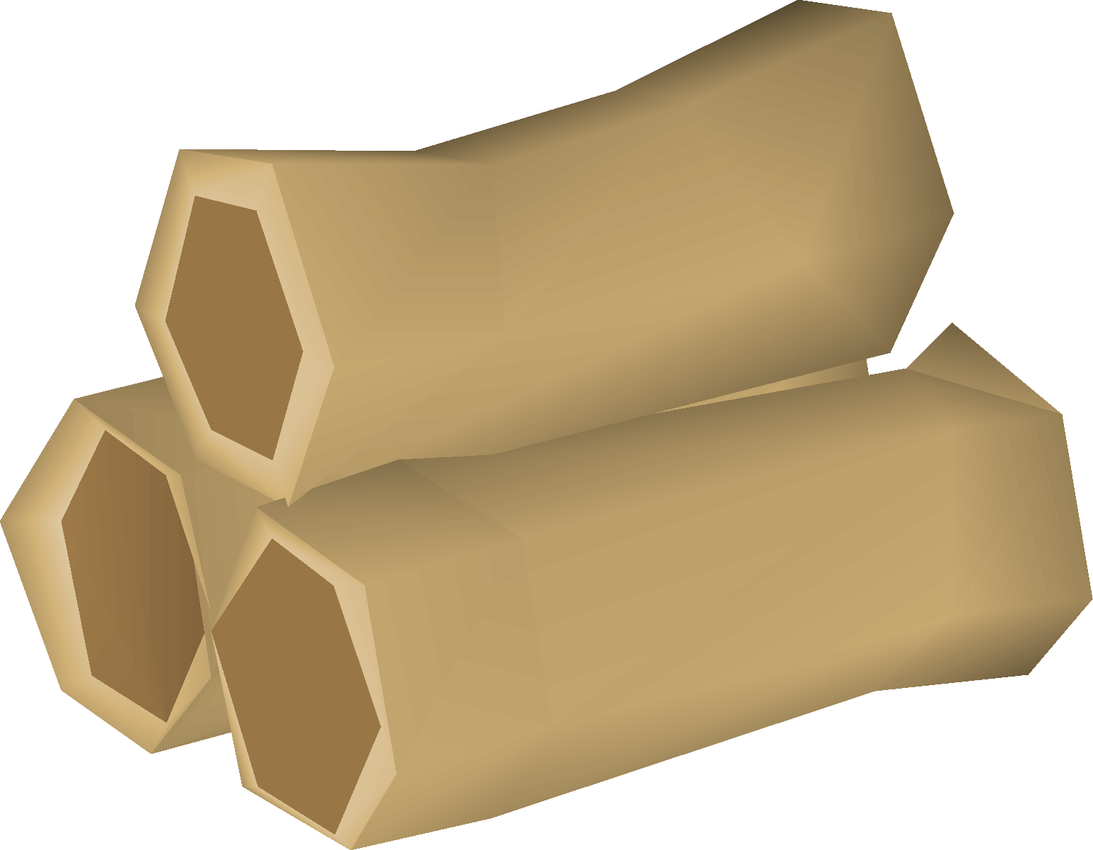 Bank Teak Logs.